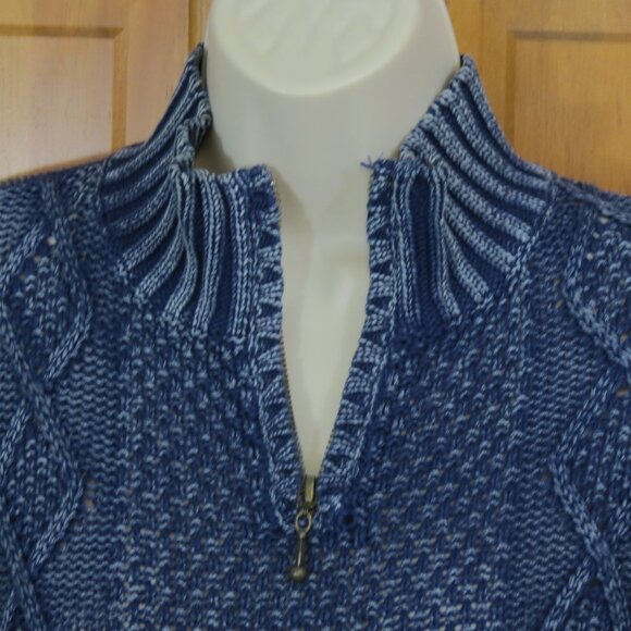 Foxcroft Black & Silver Polka Dot Cardigan Sweater Large Perfect staple for your - Picture 2 of 9